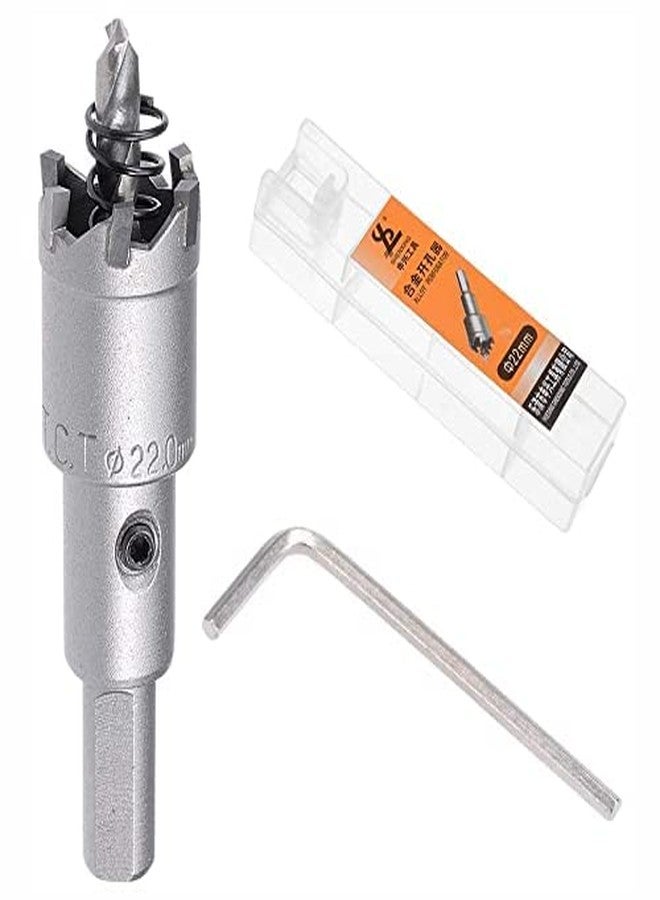 NIKTION Tungsten Carbide Tip Hole Saw TCTHS 22 (22mm) - Image 1