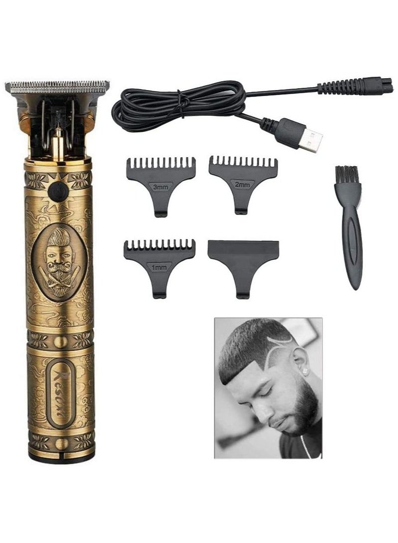 Mens Cordless Hair Carving Trimmer Clippers Tools for Men - Image 1