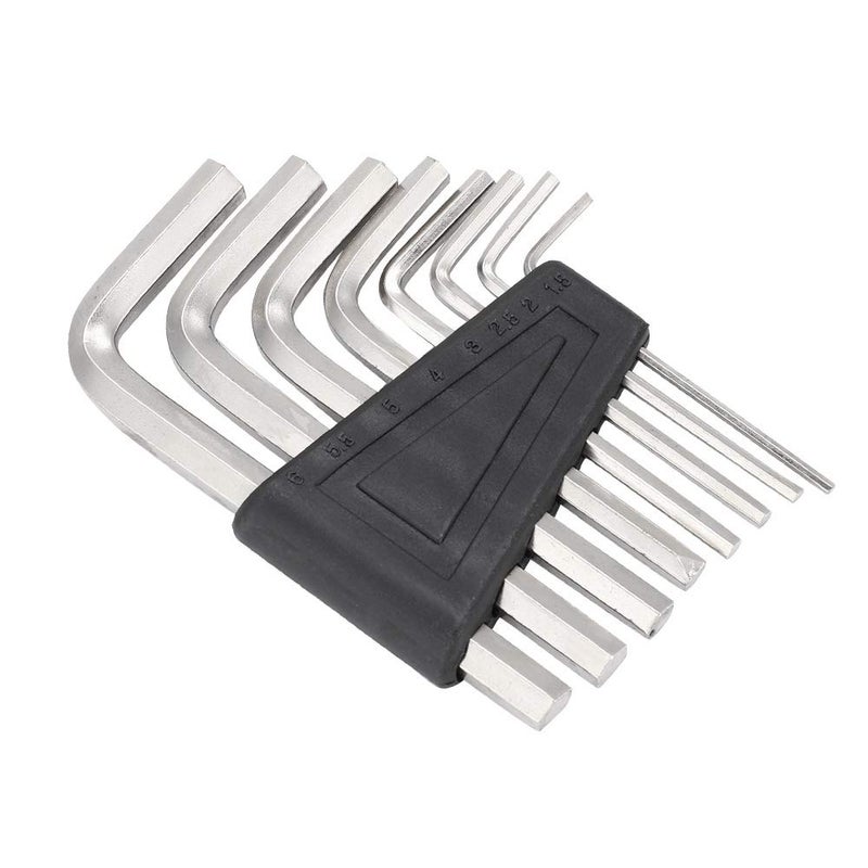 8 PCS Guitar Allen Key Wrench Set Durable Metal for Bridge Locking Screws and Neck Adjustment - Image 2