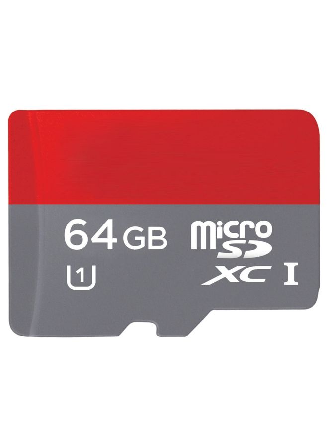 BURAQ 64GB High Speed Class 10 TF/Micro SDHC UHS-1(U1) Memory Card, Write: 15mb/s, Read: 30mb/s  (100% Real Capacity)(Black)  - Image 1
