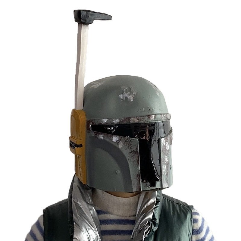 Star Wars Helmet Yoda Master Mask Mandalorian Helmet Boba Fett Latex Darth Moore Headgear - Image 1