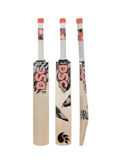 DSC DSC Roar Hunter Kashmir Willow Cricket Bat (Beige, Size 2) - Lightweight, Durable All-Round Bat for Leather Ball Play, Perfect for Beginners and Recreational Players  - Image 1