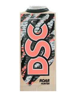 DSC DSC Roar Hunter Kashmir Willow Cricket Bat (Beige, Size 2) - Lightweight, Durable All-Round Bat for Leather Ball Play, Perfect for Beginners and Recreational Players  - Image 3