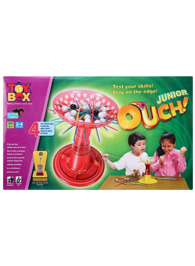 TOYZTREND Toyztrend Ouch Game Junior Marble Stick Game for Kids to Play (Assorted Colours) - Image 1