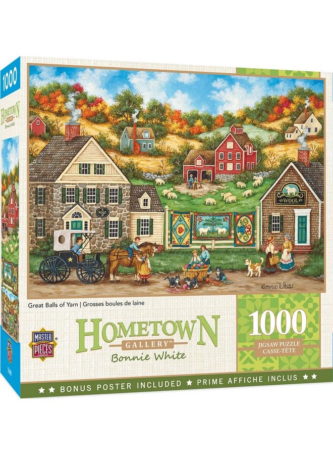 MasterPieces 1000 Piece Jigsaw Puzzle For Adults Family Or Kids Great Balls Of Yarn 19.25"X26.75" - Image 2