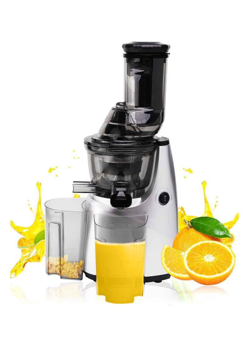 Generic - Juicer, Large Tank Slow Cold Press Juicer, Juice Separation Rate is High, Easy to Clean, No BPA - Image 1