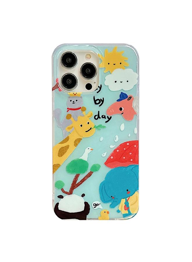 Zaboon Case For iPhone 12 IMD Cute Animal Pattern Phone Case - Image 1