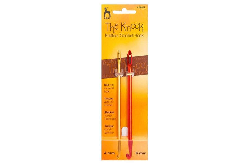NTGS Pony The Knook Knitters Crochet Hook - Knooking Set 4mm 6mm - Image 3