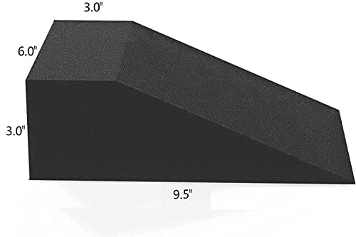 Volcano Cork Yoga Block عبوة 2 من كتل الزاوية، منحدر احترافي غير قابل للانزلاق لرفع الكعب، منصة رفع الساق، مطاط الساق، توازن، دعم معصم اليوغا، بيلاتس، قرفصاء، كتلة الرفع - Image 2