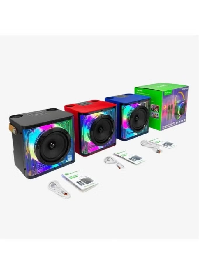 Smartberry M23 PLUS RGB Karaoke Bluetooth Speaker | Portable Wireless Speaker with LED Light Effects | Perfect for Karaoke, Parties, Home Entertainment, and Outdoor Events  - Image 4