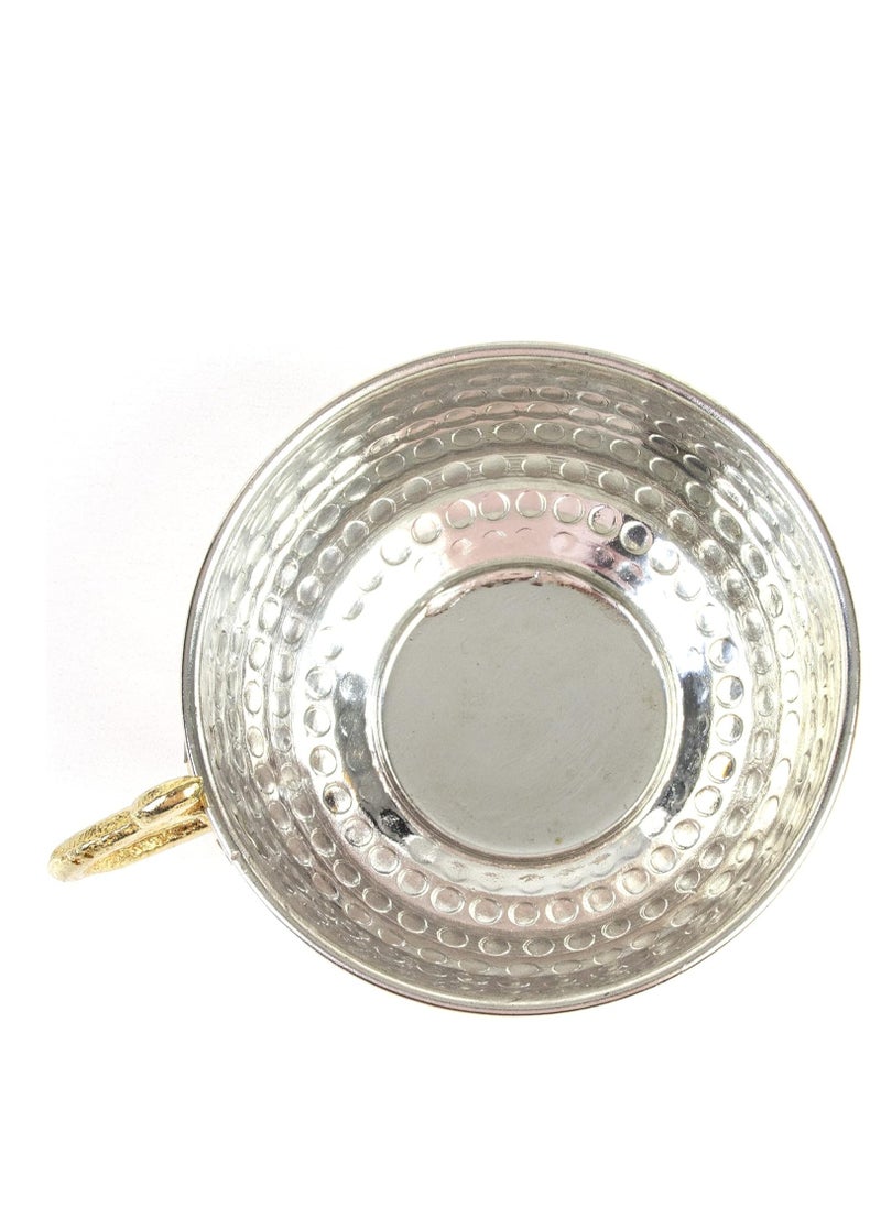 JAIRESTONE Copper Shaving Bowl and Cup - Turkish Hand Hammered Shaving Bowl - Safety Razor and Brush Holder - Traditional Shaving Cup - Lather Bowl for Shaving - Barbers Shop Utensil  - Image 2