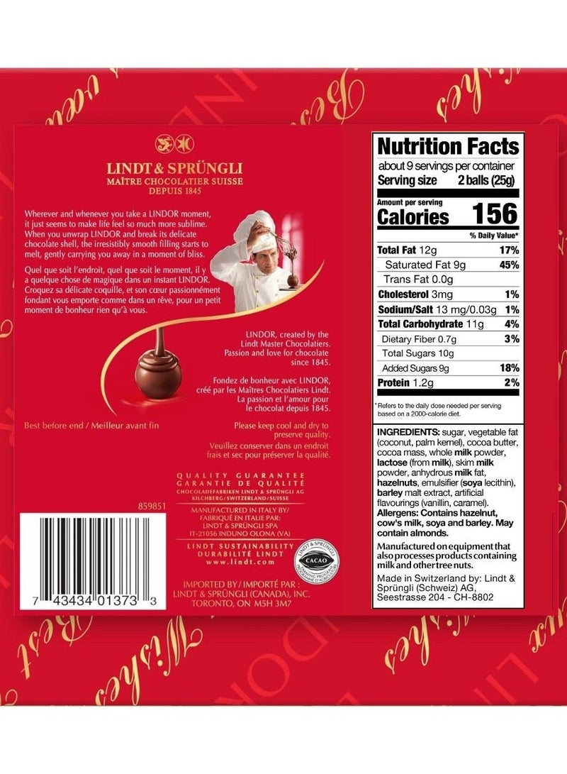 Lindt صندوق هدايا شوكولاتة ليندور بالحليب - Image 2