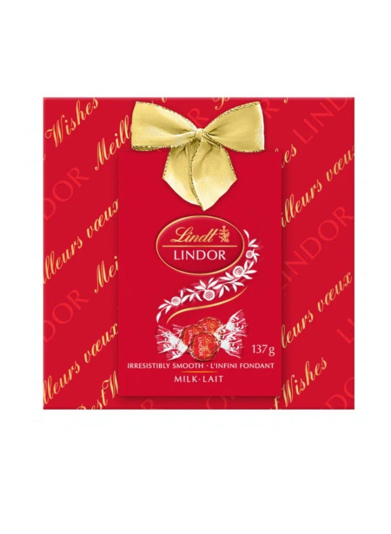 Lindt صندوق هدايا شوكولاتة ليندور بالحليب - Image 1