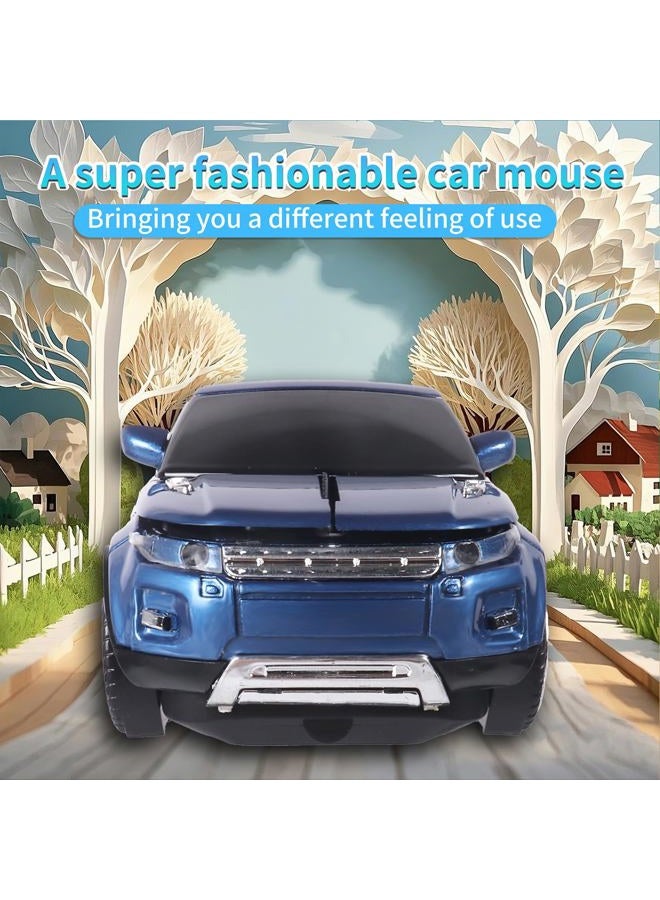 elec Space Wireless Mouse Car Computer Mouse for PC Laptop (Blue) - Image 3