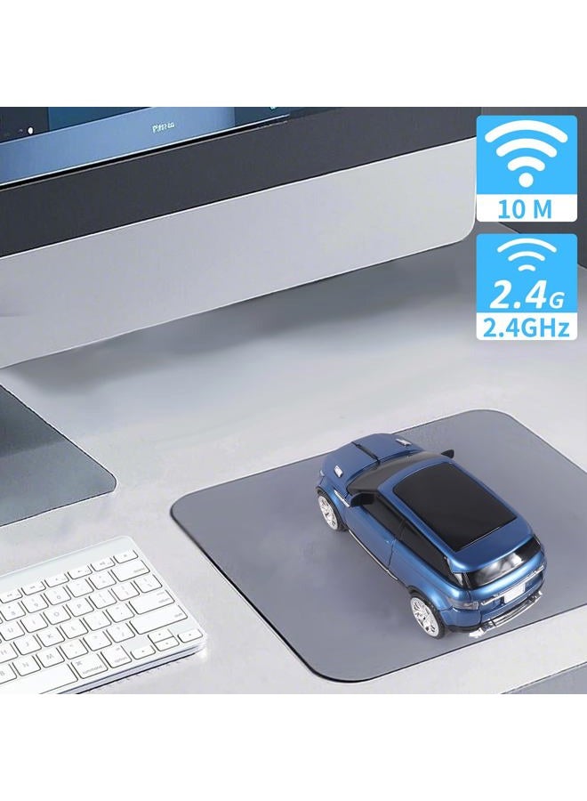 elec Space Wireless Mouse Car Computer Mouse for PC Laptop (Blue) - Image 4
