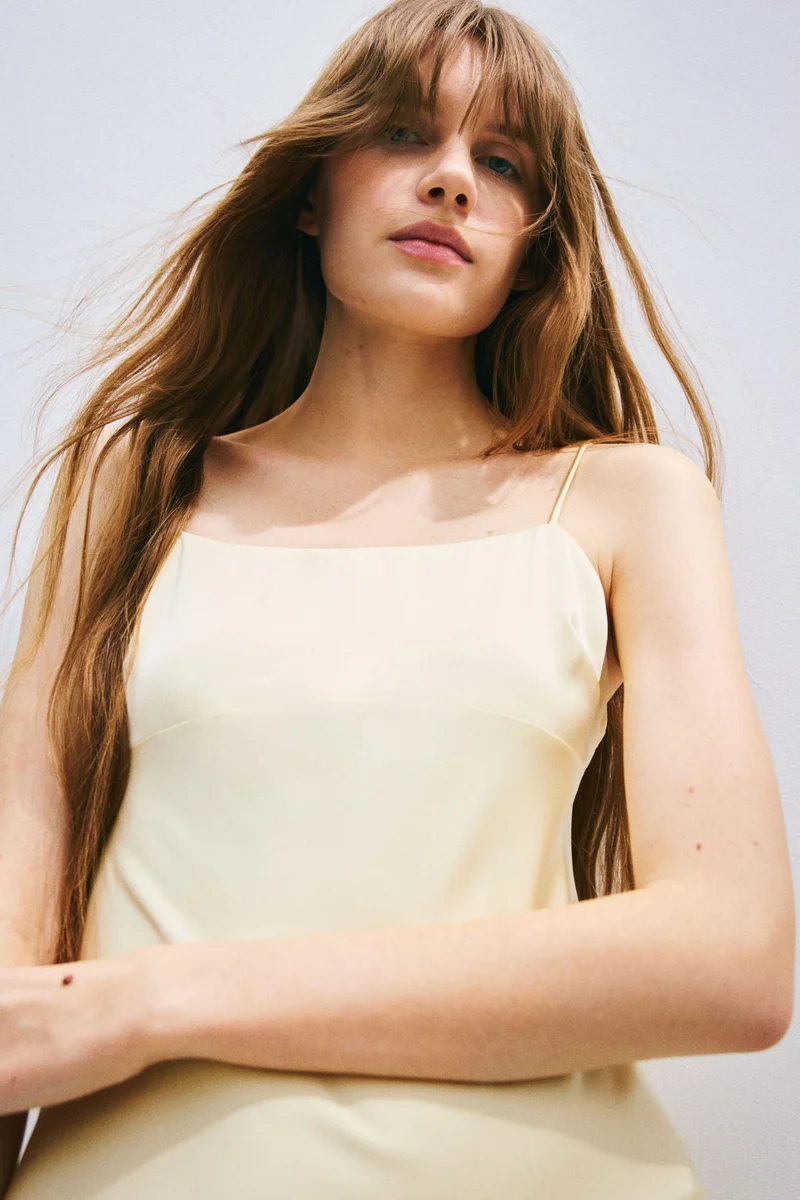 H&M Tie-detail maxi dress