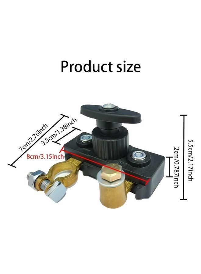 1 قطعة مفتاح إيقاف تشغيل سيارة متعدد الوظائف سهل التركيب متين للسيارات والشاحنات - Image 3