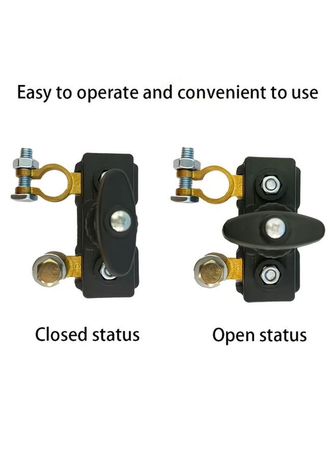 1 قطعة مفتاح إيقاف تشغيل سيارة متعدد الوظائف سهل التركيب متين للسيارات والشاحنات - Image 5