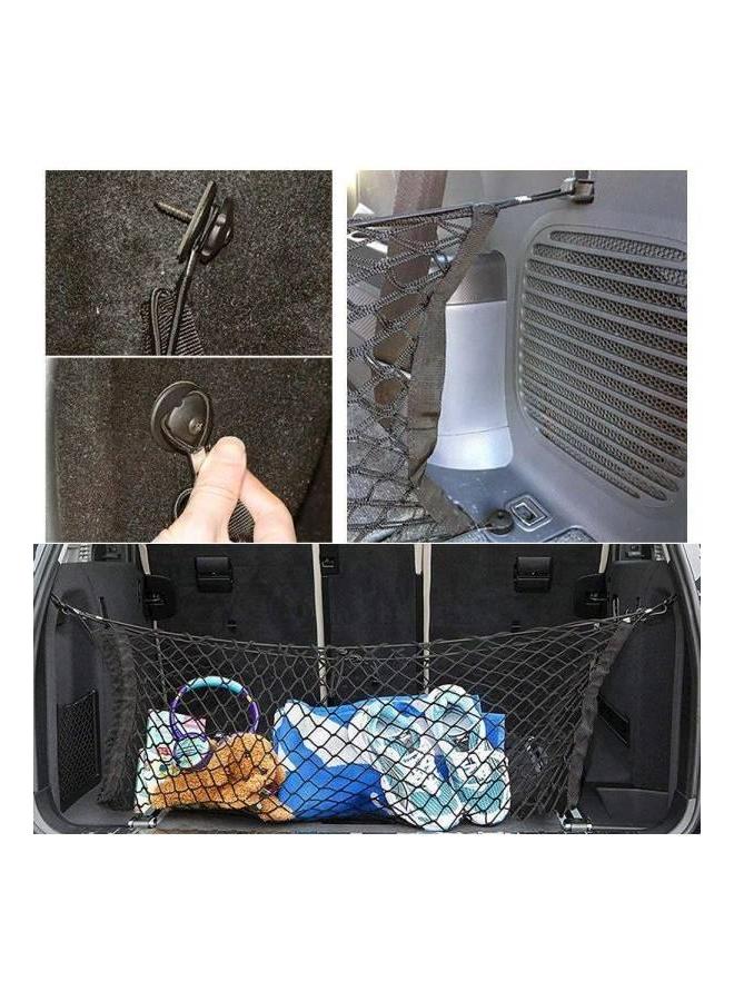 Generic Envelope Trunk Cargo Net Stretchable, Universal Adjustable Elastic Mesh with Hooks, Storage Organizer for Car, SUV, Truck  - Image 5