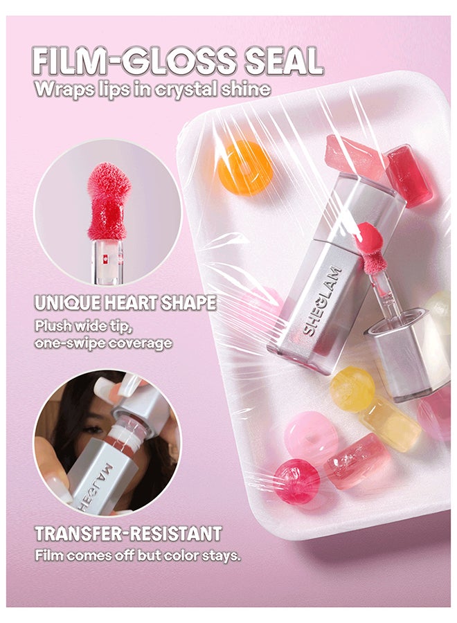 SHEGLAM Glass Lock Air Gloss-Sepia Kiss Sepia Kiss - Image 5