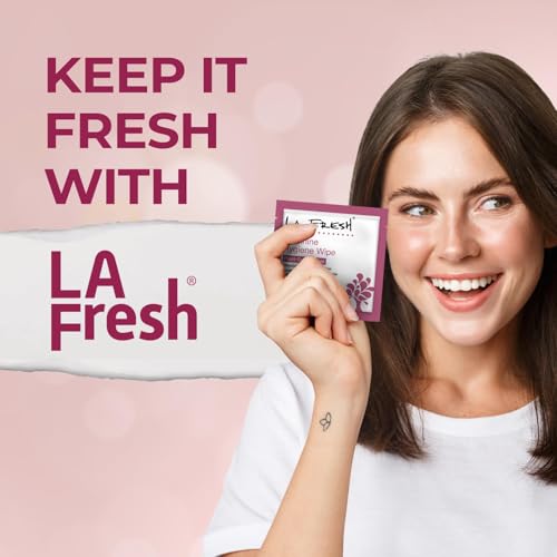 LA Fresh Feminine Wipes with Aloe Vera, Chamomile Extract, Cucumber, and Vitamin E - Pack of 50 ct Wipes for Women - Image 5