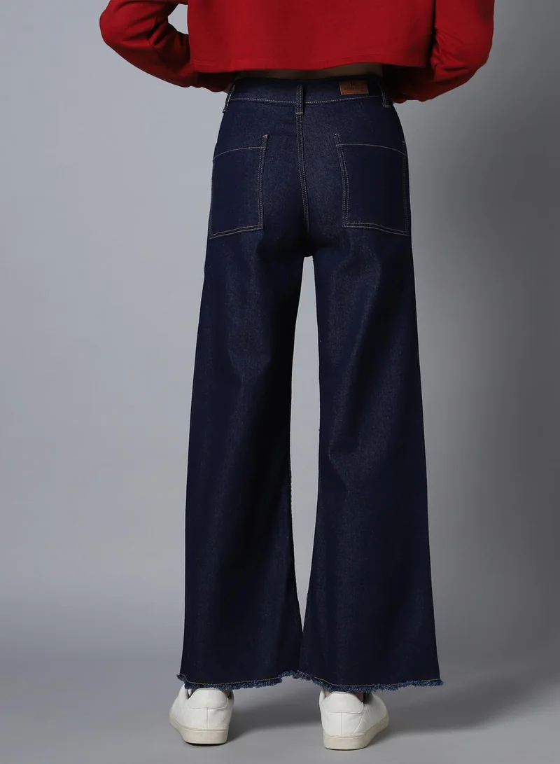 HIGH STAR  Women Indigo Jeans for Women | Best Price UAE