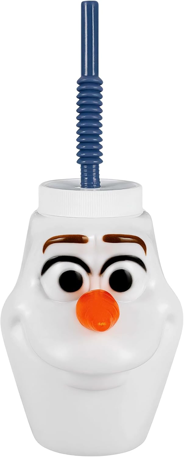 Disney Frozen 2 Olaf Sippy Plastic Cup 176 oz  Pack of 1  Perfect for Toddlers and Fans
