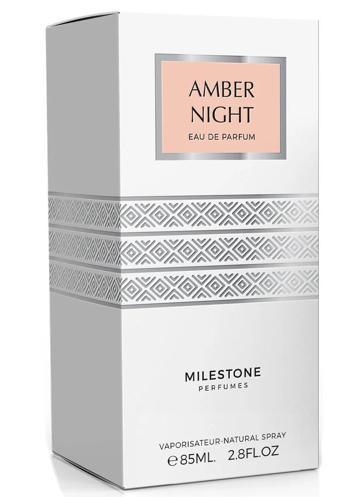 Milestone Amber Night Eau De Parfum For Unisex - 85 ML - Image 2