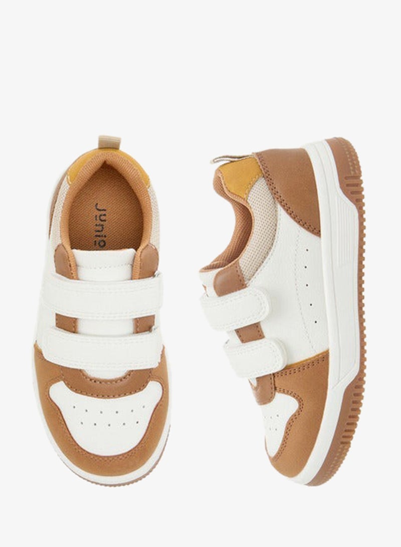 جونيورز سنيكرز أولاد بألوان متداخلة مع إغلاق بشريط لاصق - Image 3