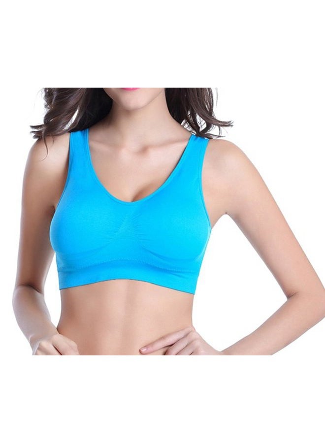 Hiking Gril Women's Comfort Workout Sports Bra Low-Impact Activity Sleep Bras Pack of 6 3XL - Image 2