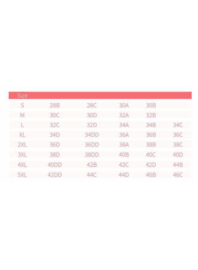 Hiking Gril Women's Comfort Workout Sports Bra Low-Impact Activity Sleep Bras Pack of 6 3XL - Image 5