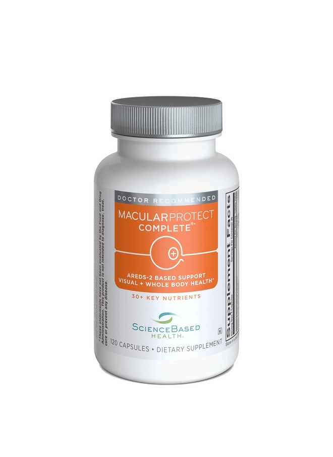 ScienceBased Health Macularprotect Complete Allinone Areds 2 Vitamin & Mineral Supplement And Whole Body Multinutrient 120 Capsules  - Image 2