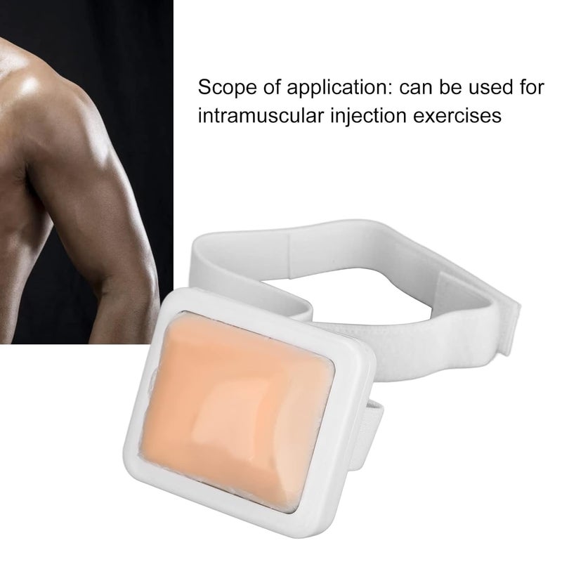 klarako Injection Training Pad,Wearable Design Practical Pad Reusable Medicine Teaching Accessories Injection Practice Kit Suture Practice Kit Teaching Supplies - Image 2