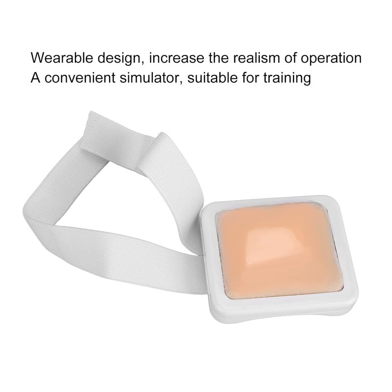 klarako Injection Training Pad,Wearable Design Practical Pad Reusable Medicine Teaching Accessories Injection Practice Kit Suture Practice Kit Teaching Supplies - Image 3