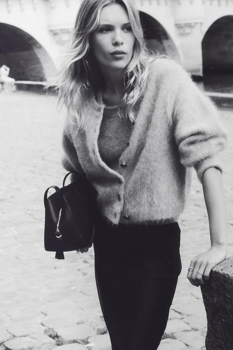 H&M Mohair-blend cardigan