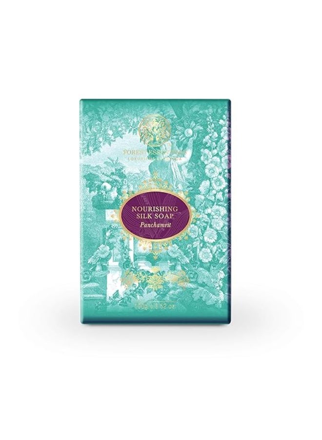 Forest Essentials Nourishing Silk Soap Panchamrit 100g - Image 1