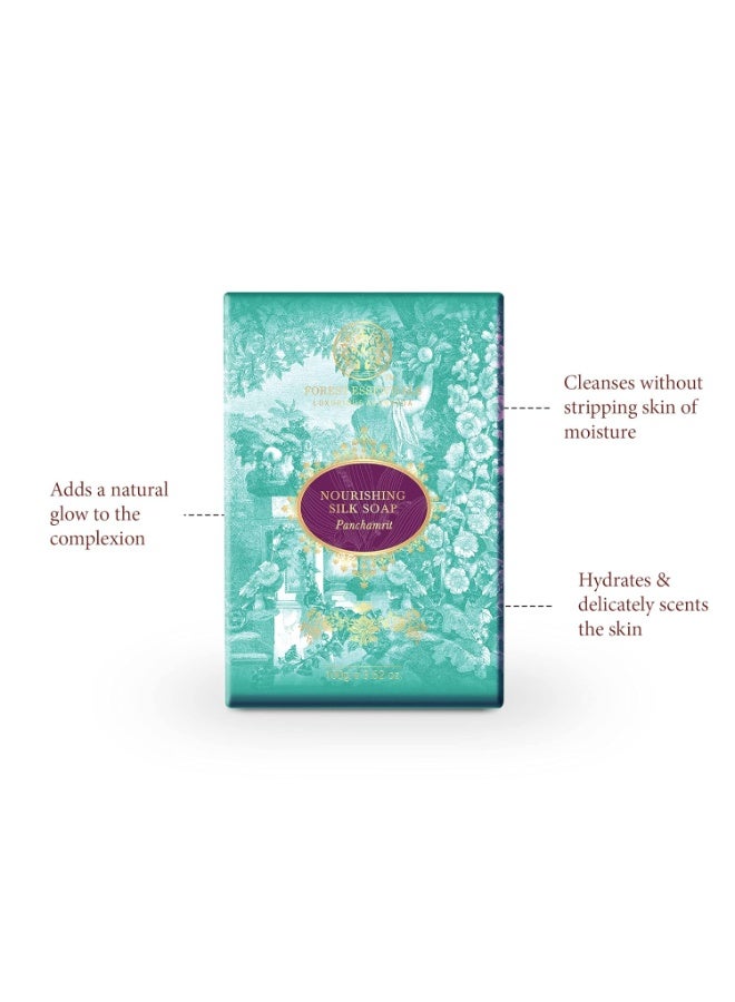 Forest Essentials Nourishing Silk Soap Panchamrit 100g - Image 4