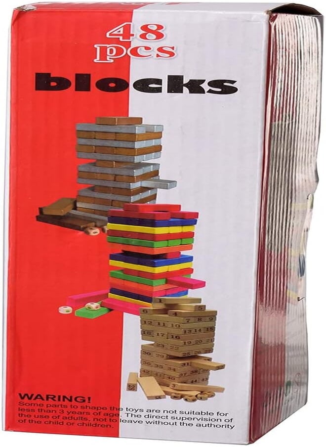 W20-18 Building Blocks Sets 48 For Unisex 