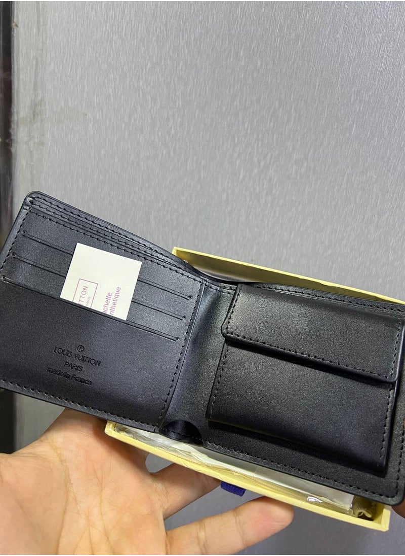 Louis Vuitton - Louis Vuitton LV Wallet - Black, Small, Slim, Comfortable, Perfect Gift for Men - Image 1