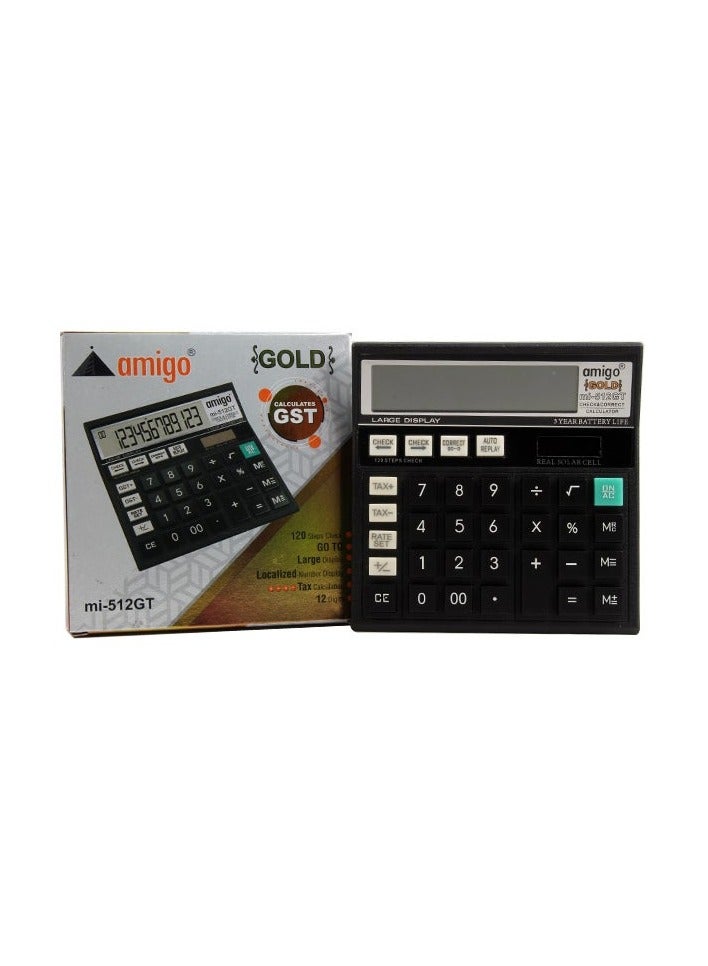 اله حاسبه مكتب من اميجو 12 رقم موديل MI-512GT