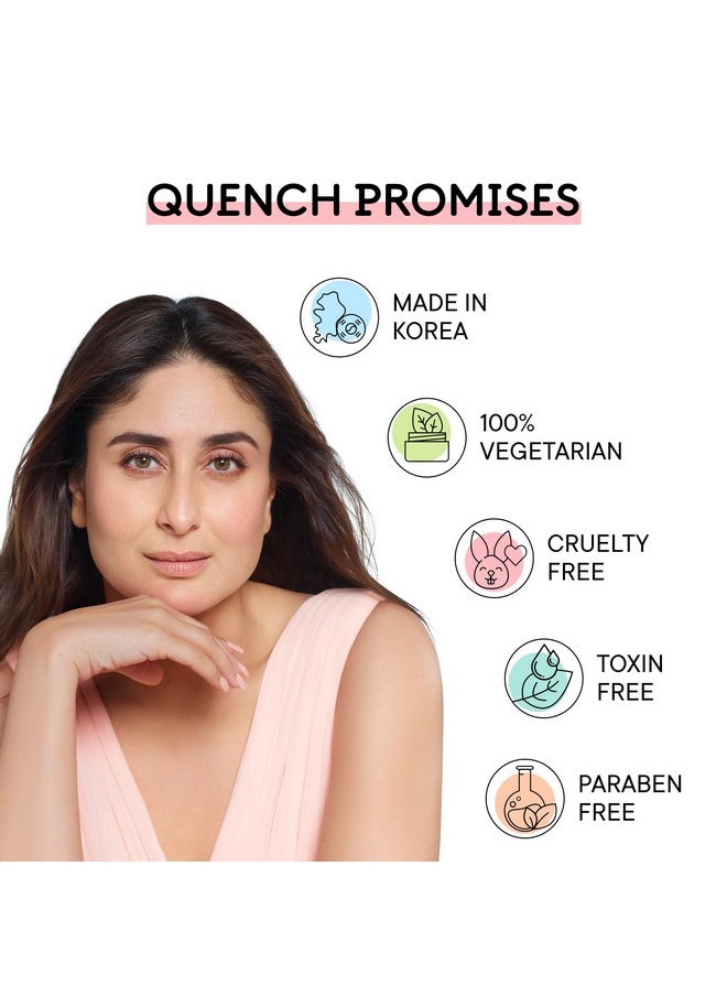 Quench Korean Under Eye Hydrogel Patches For Dark Circles & Puffiness Reduction | Enriched With Vitamin E & Avocado | Instantly Hydrates & Cools | Made In Korea (Pack Of 5) - pzsku/Z31D0C0AA75CA1BF131B8Z/45/_/1730798997/38a95933-c71d-404d-b320-0f663a773fbb