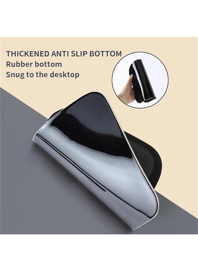 HOOKOR - Mouse Pad with Wrist Rest, Memory Foam Ergonomic Design, Soft Wrist-Supporting Mouse Pad with Non-Slip Bottom for Stable Smooth Control, Mousepad for Home, Office, Computer, Laptop (Black) - Image 1