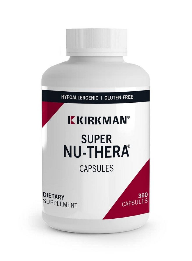 Kirkman - Super Nu-Thera - 360 Capsules - Comprehensive Multivitamin - with Vitamin B6 & Magnesium Content - Hypoallergenic - Image 1
