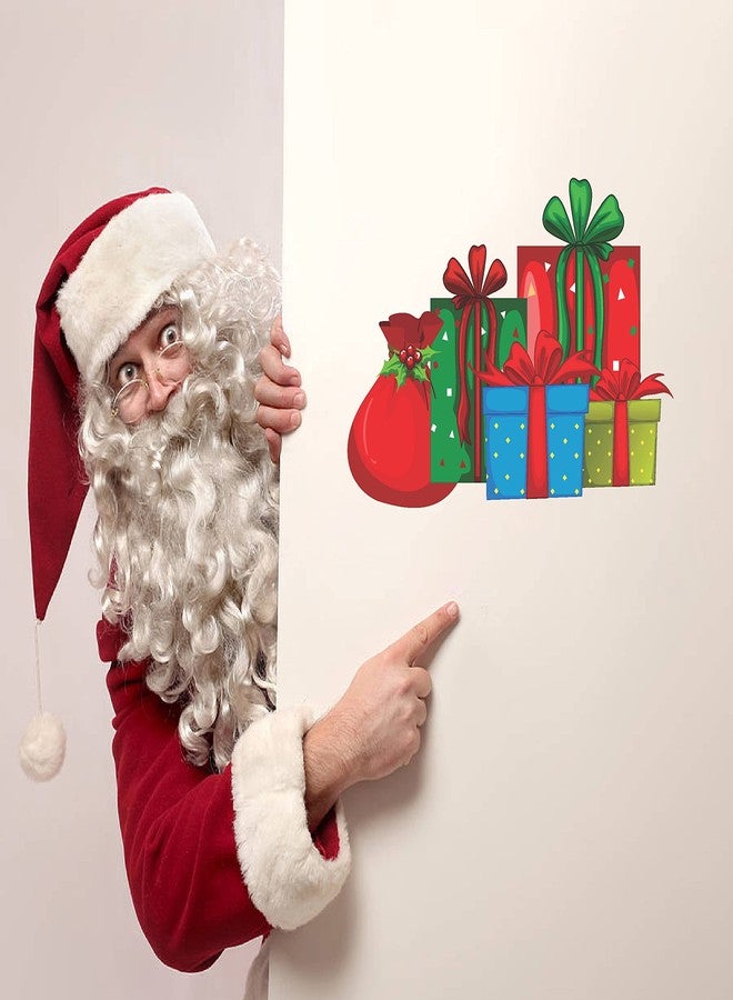 Byte Shop Santa's Gifts for Kids PVC Vinyl self Adhesive Wall Sticker (Ideal Size on Wall: 40 cm x 61 cm, Multicolour) - Image 5