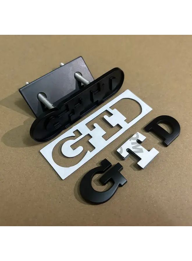 Black 3D Metal Front Grill Emblem Badge For Golf 4 5 6 7 R MK4 MK5 MK6 MK7 MK8 Styling Accessories - Image 1