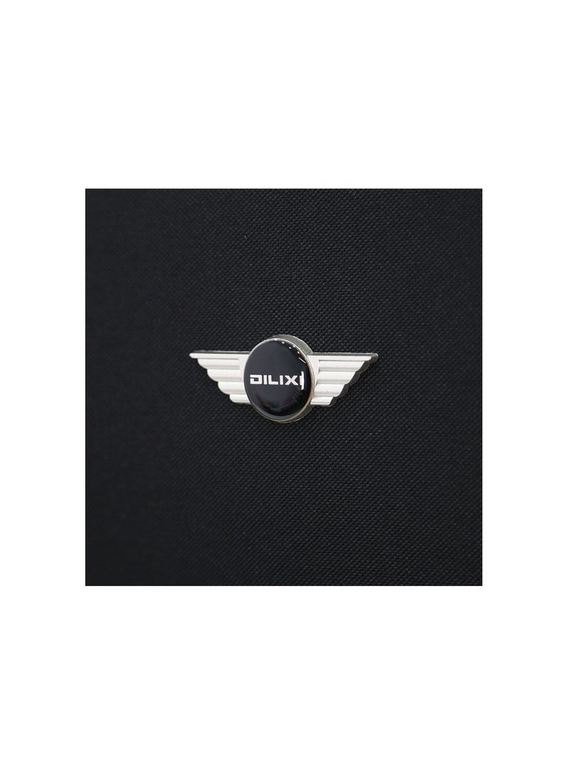 DILIXI طقم حقائب أمتعة بعجلات من الجانب الناعم، 3 قطع، أسود (S-20"،M-24"،L-28") - Image 3