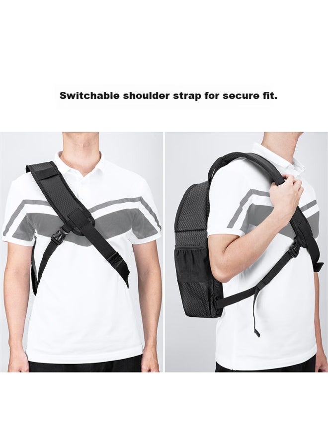 K&f Concept Camera Bag Single Shoulder Crossbody Bag Mirrorless Camera Photography Bag One Camera Two Lenses Multi-functional Professional Portable Large Capacity Crossbody Photography Shoulder Bag - Image 2