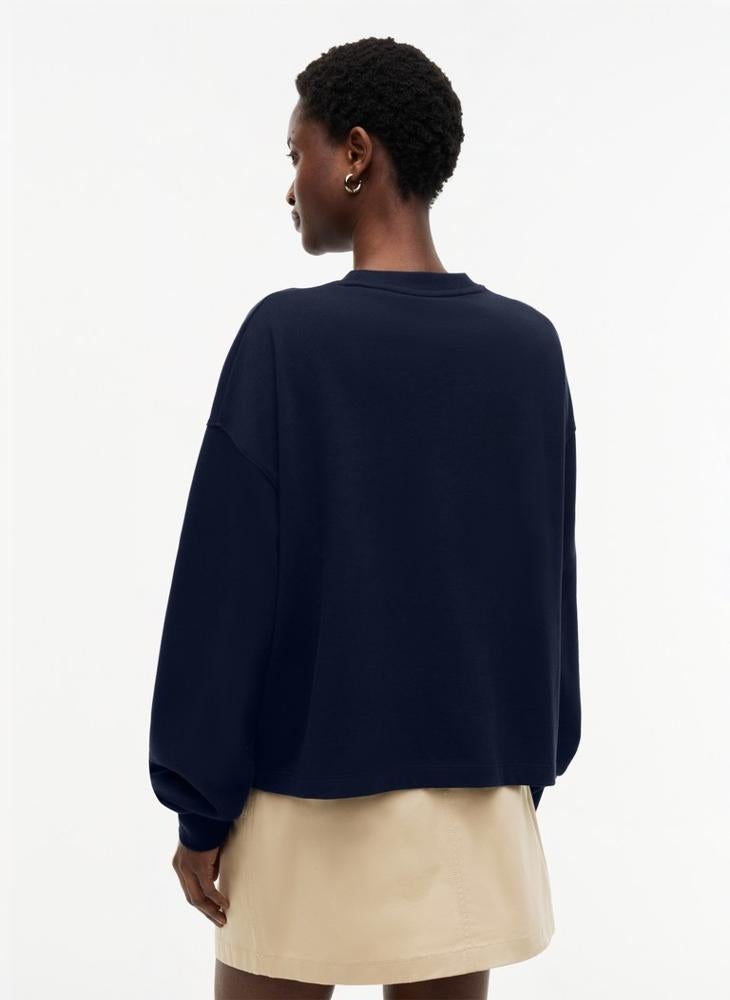 TOMMY HILFIGER Logo Relaxed Crew Neck Sweatshirt - Image 2