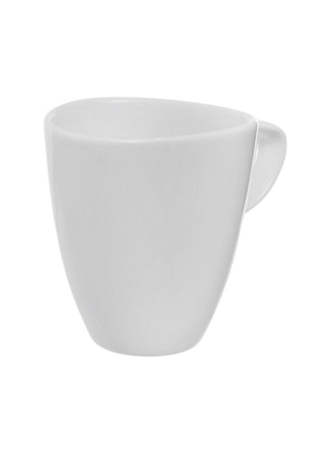 Royal Porcelain Royal Porcelain AD Cup 0.10 L & Saucer 11.5 x 12.5 CM Set of 2 Shape Mood White  - Image 5