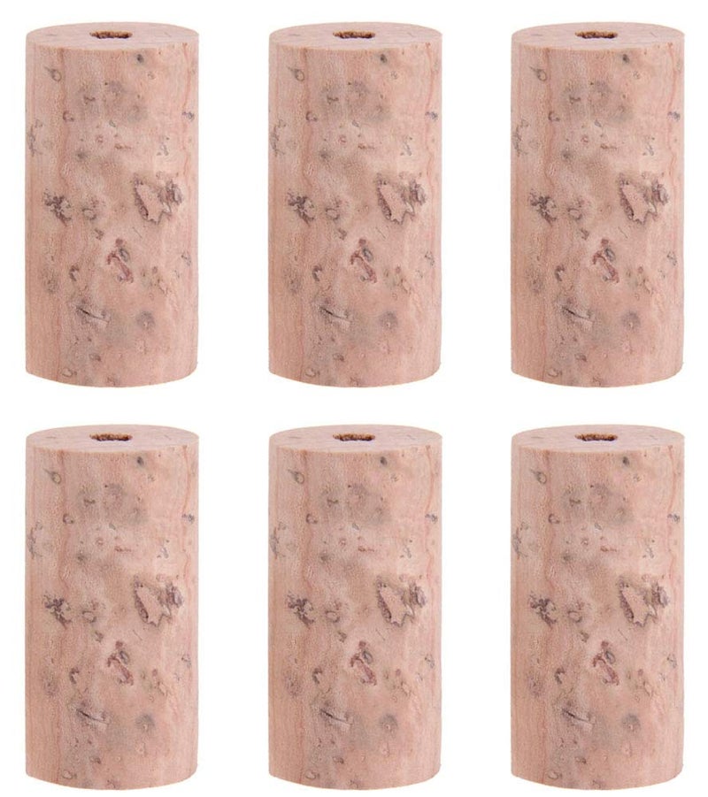 Jiayouy 6pcs Flute Headjoint Cork Plugs Natural Corks Cap Flute Repair Part Accessaries - Image 1
